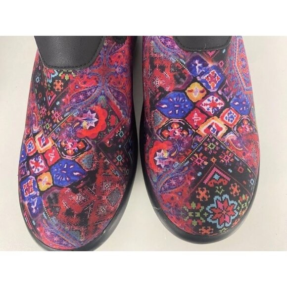 Alegria By PG Lite  Eden Beauty Blur Multi Color Slip On  Clogs Size 7. - Picture 8 of 8